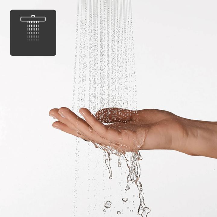 Produktbild Duravit Kopfbrause 1 jet, 230 schwarz matt (1 Strahlarten, 24 l/min)