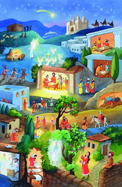 Immagine prodotto La storia di Natale con l'immagine di una grande finestra