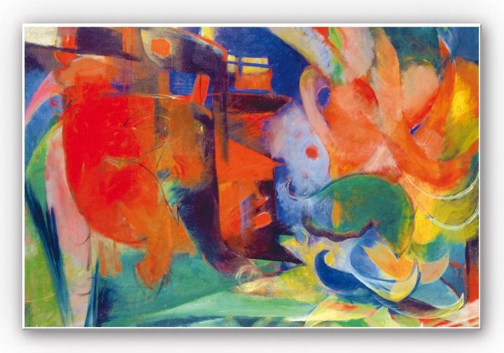 Produktbild Trenddeko Marc - Abstrakte Formen (45 x 30 cm)