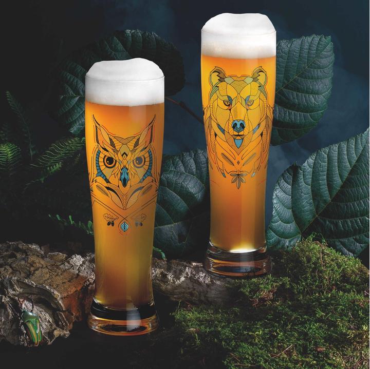 Immagine prodotto Ritzenhoff 2-er-Set Weizenbierglas Brauchzeit (0.65 l, 2 x)