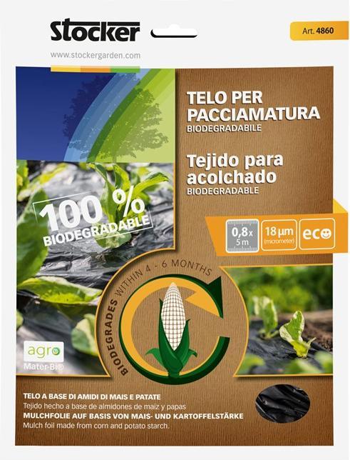 Produktbild Stocker Garden Stocker Biologisch abbaubare Mulchfolie 0,8 x 5m