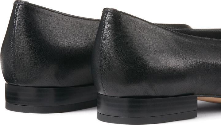 Produktbild La Redoute Collections Flache Lederballerinas mit spitzer Zehenkappe (40)