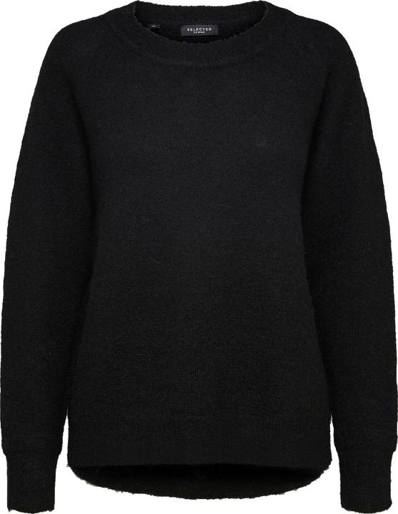 Produktbild Selected Femme Rundhalsausschnitt Woll Pullover (XXL)