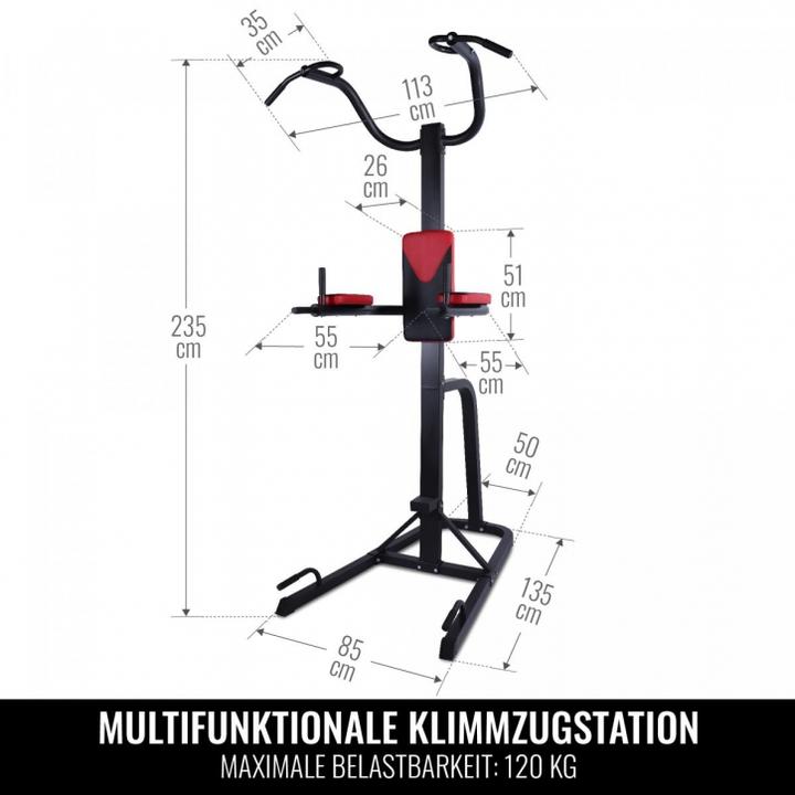 Image du produit Gorilla Sports Station de tractions Station de dips