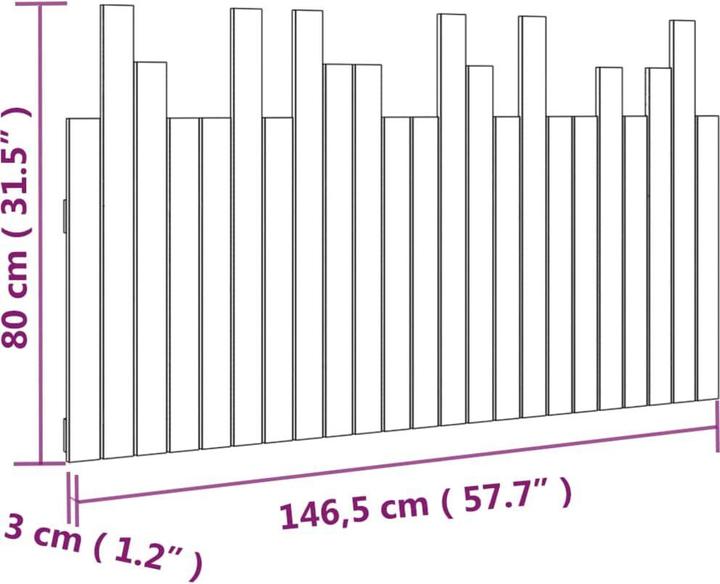 Immagine prodotto VidaXL Ammon (146,5 x 3 x 80 cm)