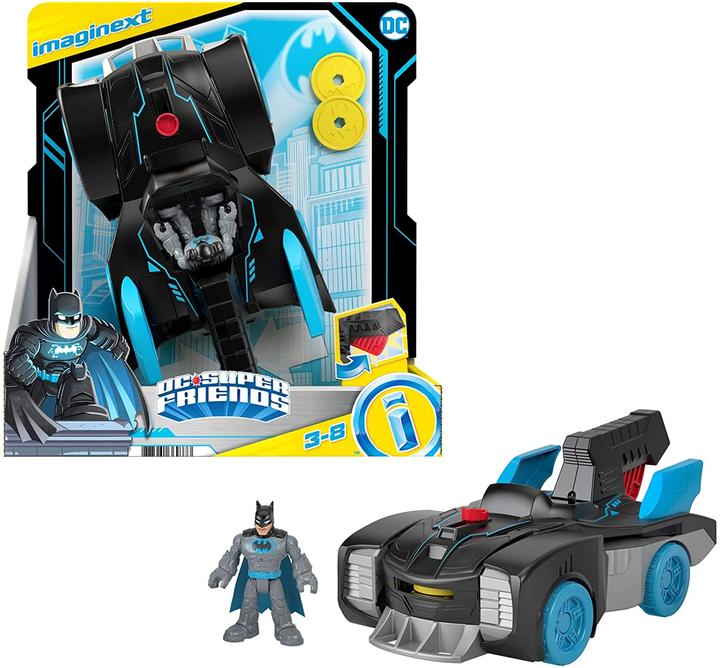 Immagine prodotto Mattel Bat-Tech 2-in-1 Batmobile & Batwing
