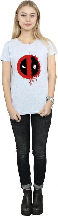Immagine prodotto Deadpool Split Splat Logo Maglietta Donna (M)