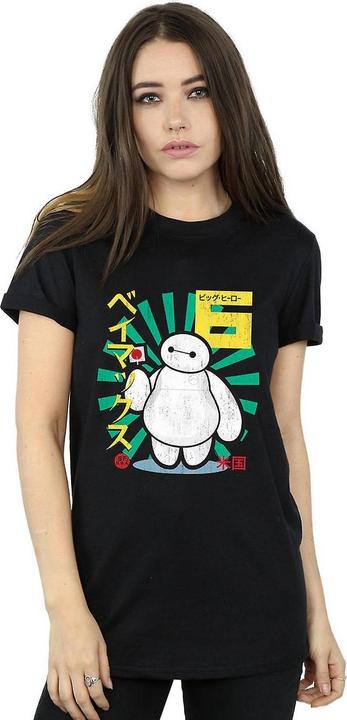 Immagine prodotto Universal Textiles Maglietta Boyfriend in cotone Baymax Lollipop donna/donna (XL)