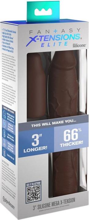 Image du produit Pipedream Étui pénien "3" Silicone X-tension