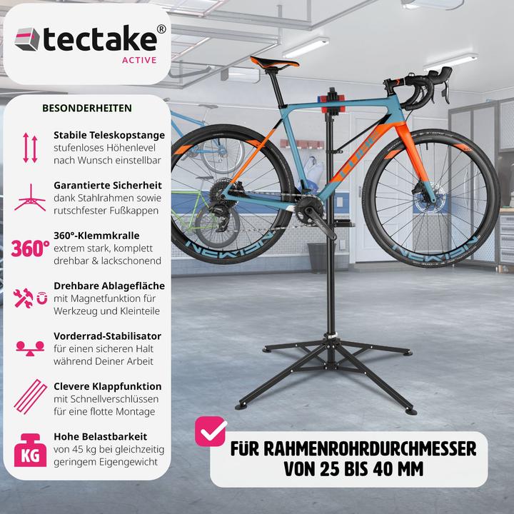 Produktbild tectake Fahrradmontageständer