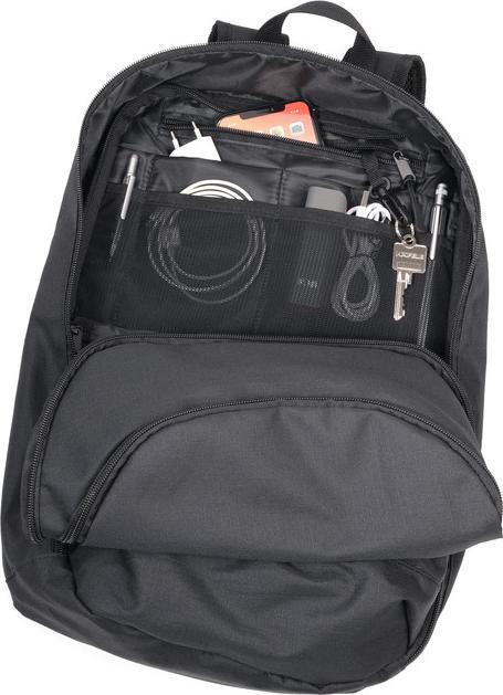 Produktbild Troika TRANSFORM PACK Organizer-Etui und faltbarer Rucksack, schwarz (14.50 l)