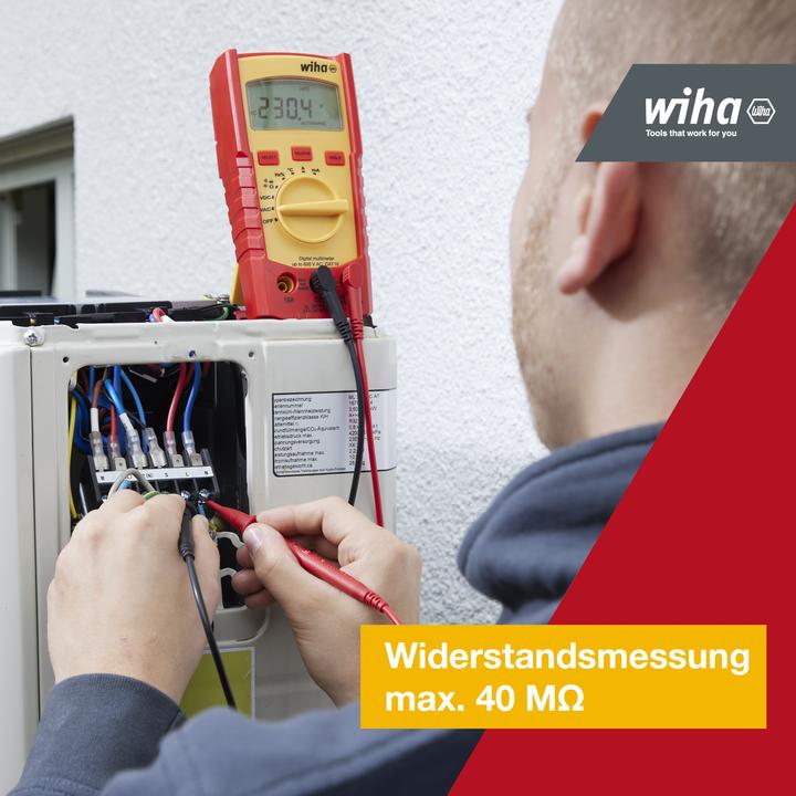 Produktbild Wiha Digitales Multimeter (CAT IV 300V, CAT III 600V)