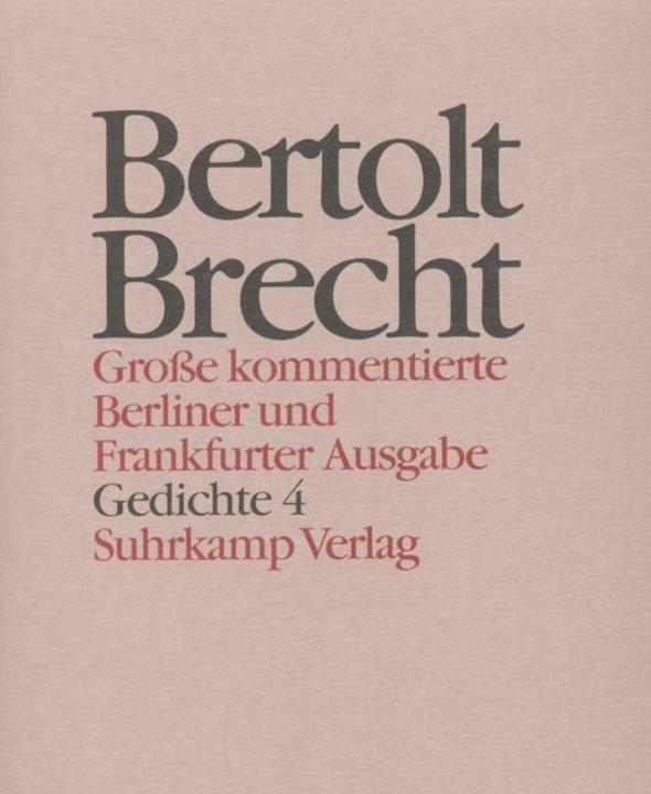 Actual product image Werke. Grosse kommentierte Berliner und Frankfurter Ausgabe. 30 Bände (in 32 Teilbänden) und ein (German, Bertolt Brecht, 1993)