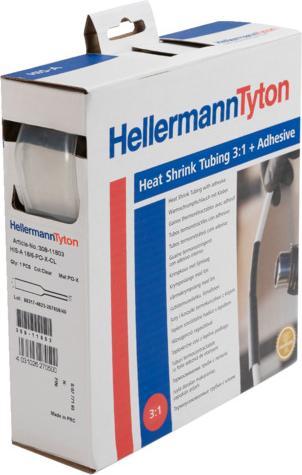 Image du produit HellermannTyton Gaine thermorétractable avec colle Tr (1 x)
