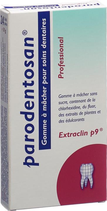 Produktbild Parodentosan ZahnpflegeKaugummi (24 Stück, Gummies, 47 g)