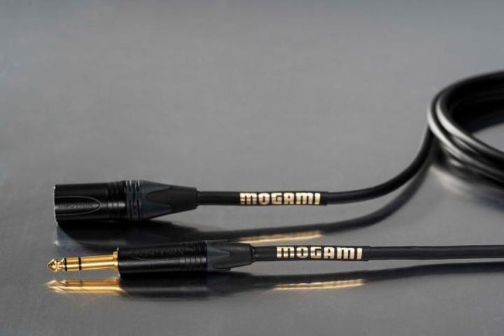Actual product image Mogami Gold Series Line Cable (1 m, 6.3mm jack, XLR)