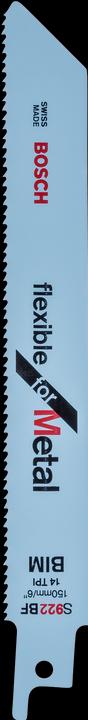 Produktbild Bosch Zubehör Säbelsägeblatt Bimetall, S 922 BF Flexible for Metal