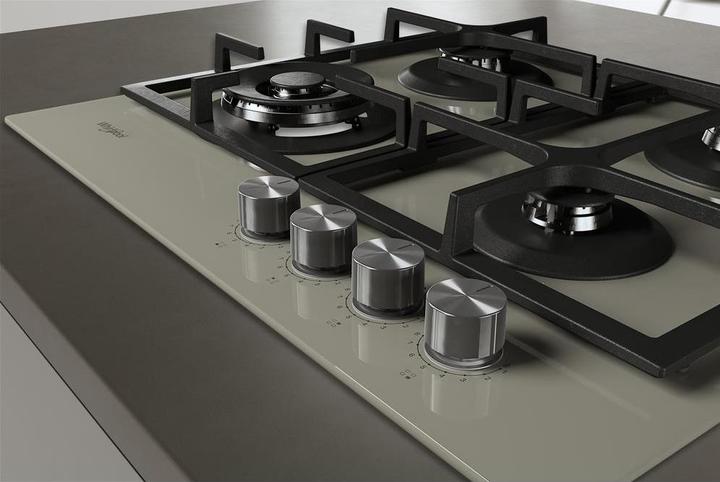 Actual product image Whirlpool Gas Hob AKTL 629/S 60 cm Silver Dawn