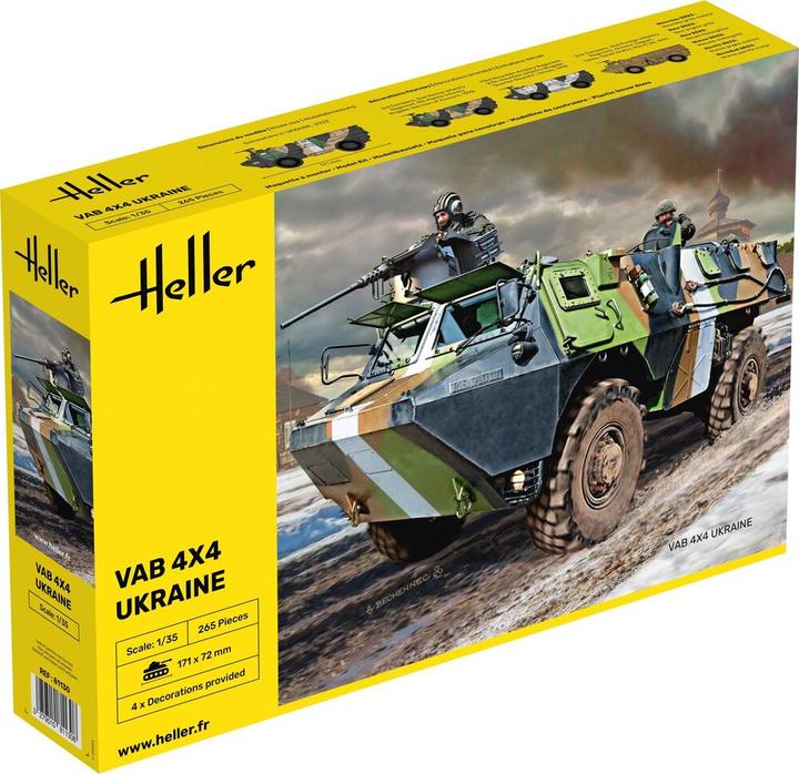 Immagine prodotto Heller VAB 4x4 Ucraina