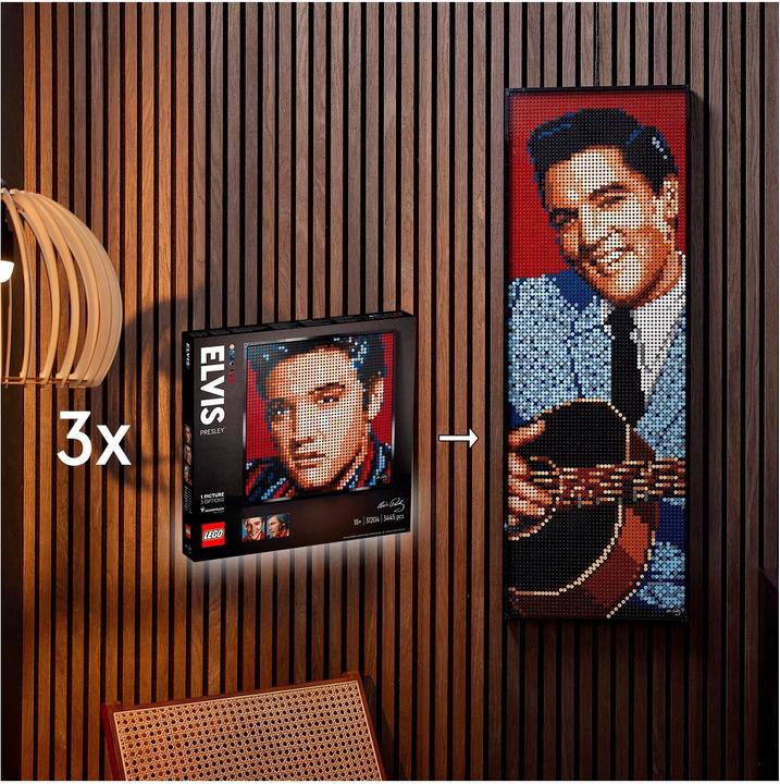 Actual product image LEGO Elvis Presley - The King (31204, LEGO Rare Sets)