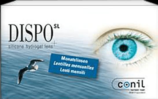 Image du produit Dispo Sl (6 pièce(s), Lentille mensuelle, Sphérique)