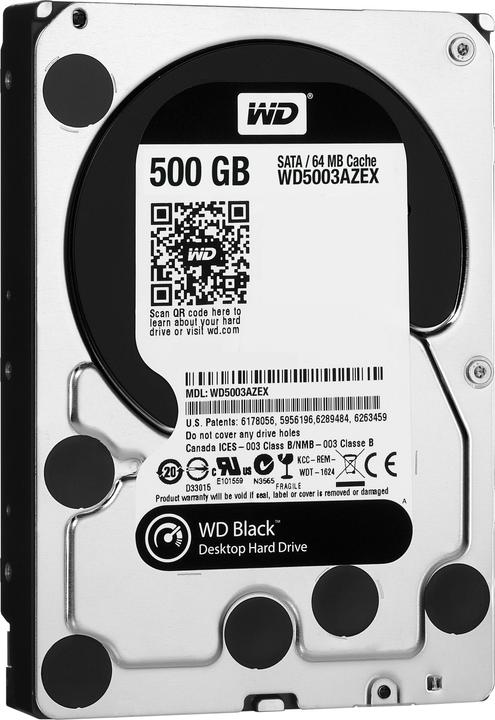 Produktbild WD Black (0.50 TB, 3.5", CMR)