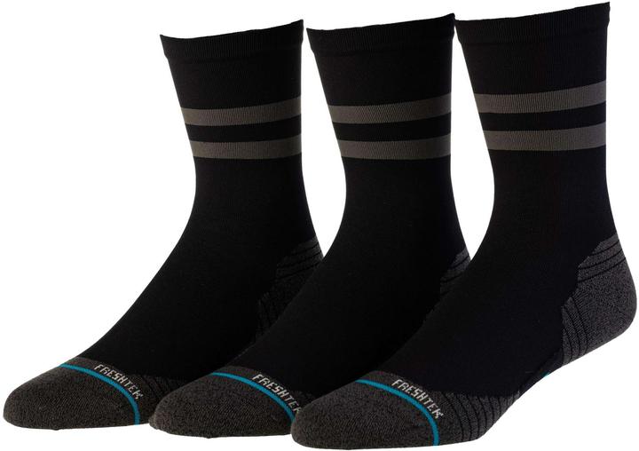 Stance Calzini Franchise UL Crew Nero 3-Pack (confezione da 3, 35 - 37)