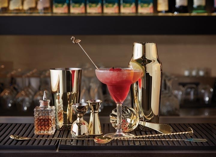 Immagine prodotto Paderno Utensili da bar Shaker calabrese oro 0,9 litri (Shaker da cocktail)