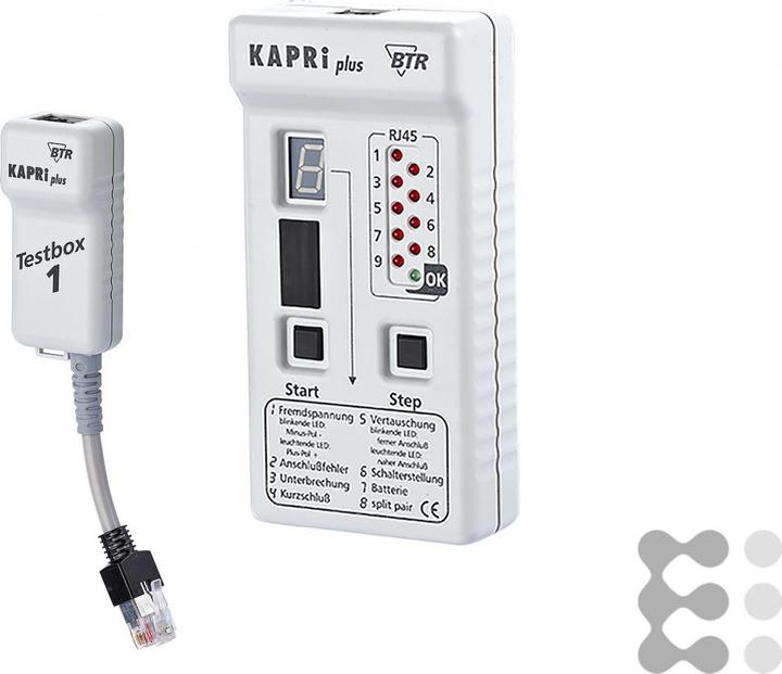 Immagine prodotto Metz Connect BTR KAPRI plus tester di connessioni e cavi per reti Tester di cavi per reti incl...