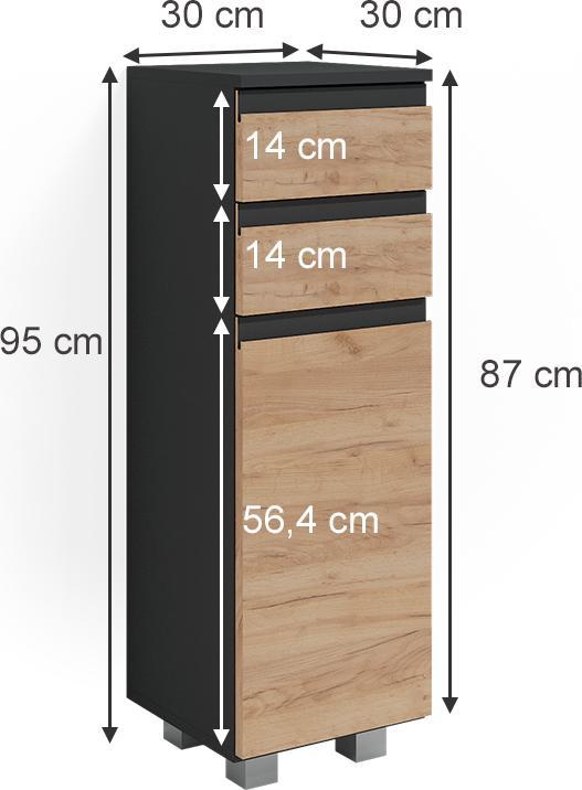 Produktbild Vicco J-Shape (30 x 30 x 95 cm)