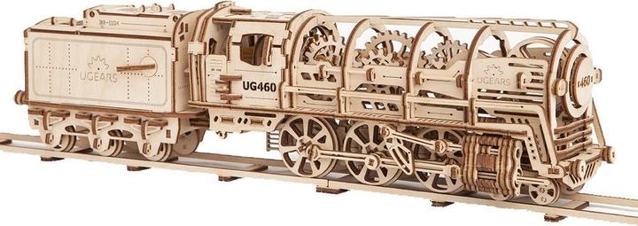 Locomotive à vapeur avec tender