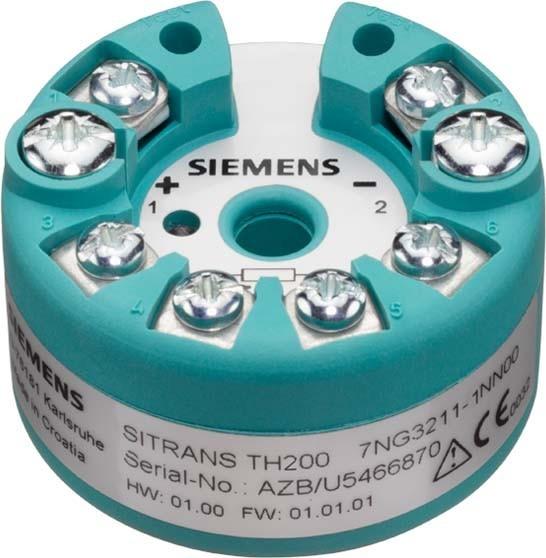 Actual product image Siemens Head transmitter f. PT100 and TC,4-20 mA