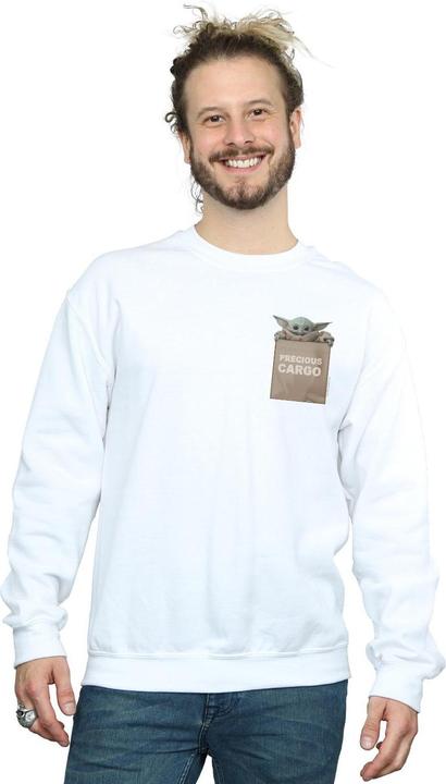 Image du produit Star Wars - Sweat THE MANDALORIAN PRECIOUS CARGO FAUX POCKET - Homme (XXL)