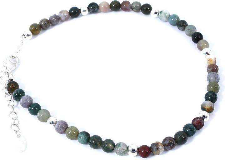 Image du produit Balibay Pahlea (Agate de mousse, Argent sterling 925, Pierre précieuse, Agate, 26 cm)
