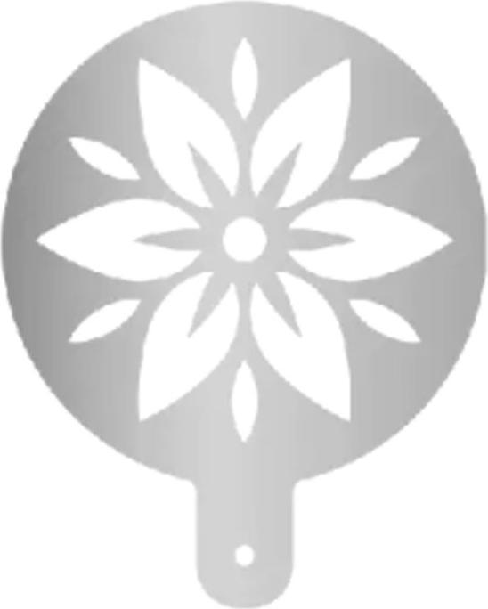 Image du produit Häussler Pochoir à farine Fleur