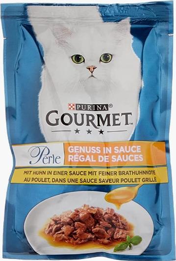 Produktbild Gourmet Purina,, nasse Katzenfutter, Hühnchen, 85 g (85 g)