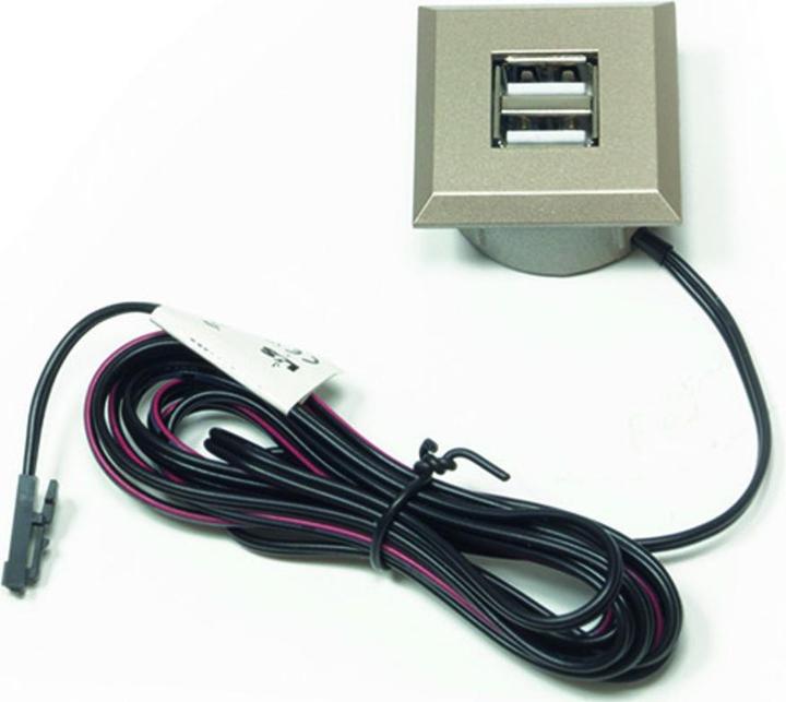 Actual product image L&S USB double sockets 12 V