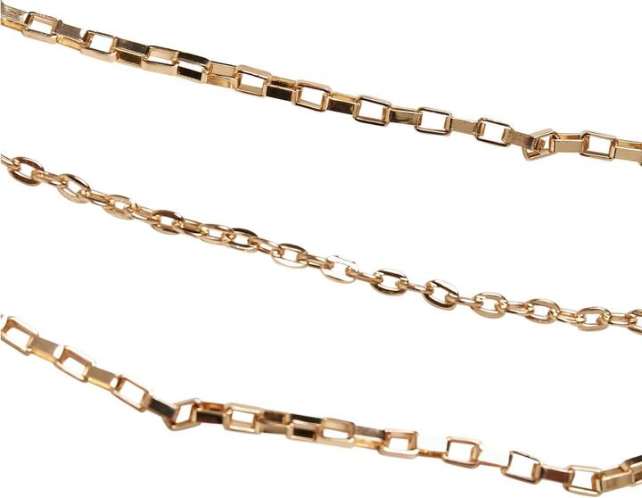 Actual product image Urban Classics Layering Amulet Necklace (70% iron, 30% zinc)