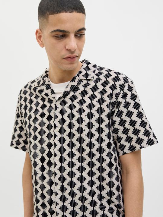 Produktbild Jack & Jones Jorsummer Luke Texture Resort Shirt Ss (S)
