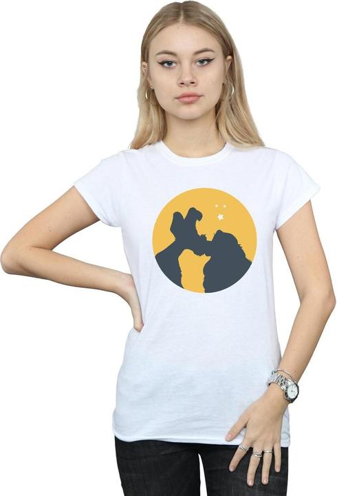 Produktbild Disney Lady And The Tramp Moonlight Kiss TShirt (M)