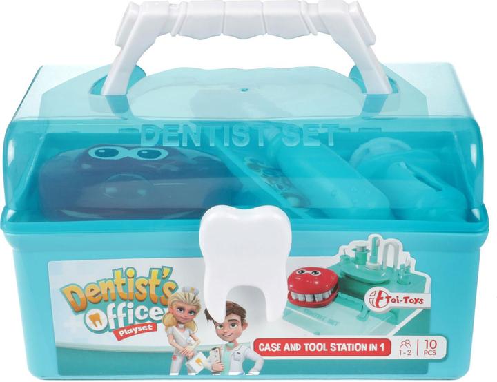 Toi-Toys ZAHNARZT Koffer Zahnarzt + Zubehör 10 Teile 13x