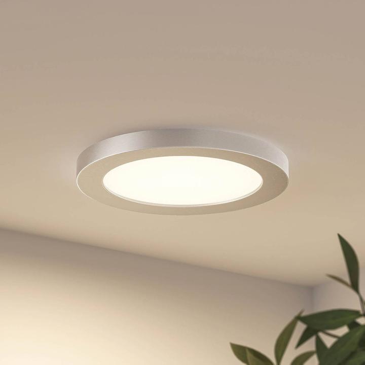 Produktbild Prios Aureka LED-Deckenlampe, Einbau, 22,5 cm (1500 lm, E12)