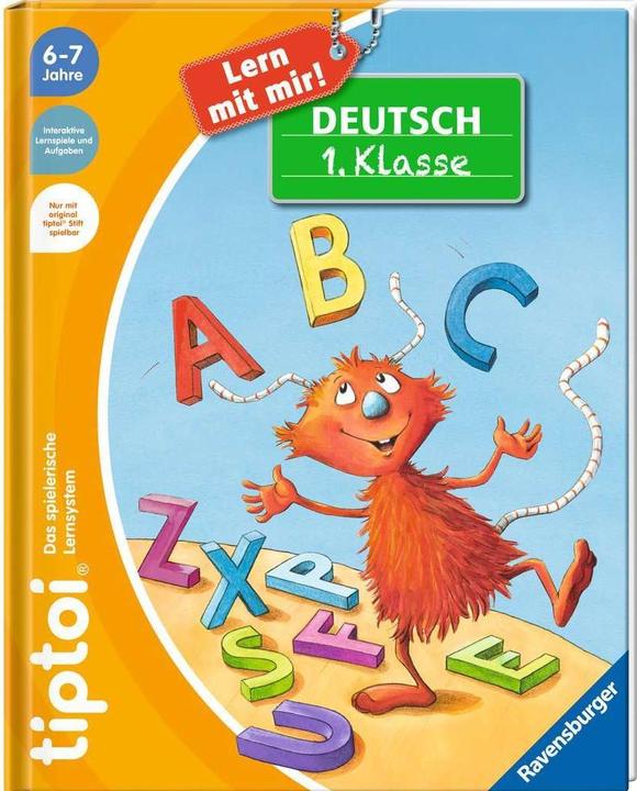 Actual product image tiptoi Lern mit mir. Deutsch 1. Klasse (German, Heike Wiechmann, Eva Odersky, 2023)