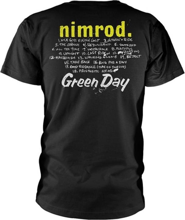 Produktbild Green Day Nimrod TShirt Rückseitiger Aufdruck (L)