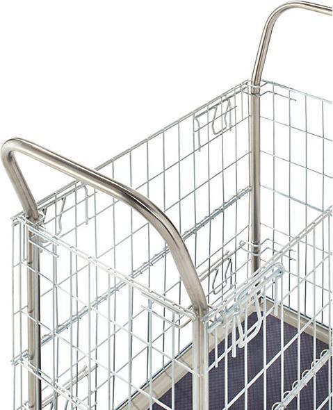Produktbild kaiserkraft Gitterwagen, verzinkte Seitengitter (220 kg)