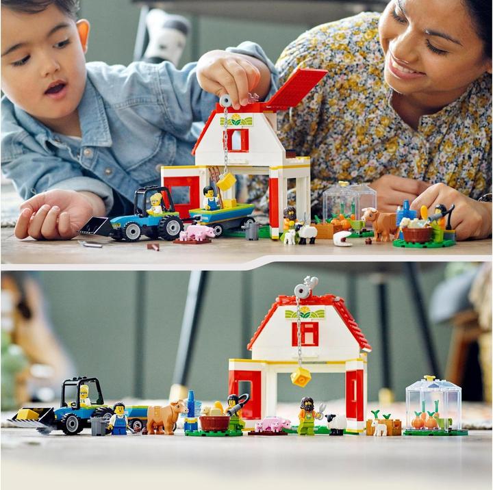 Produktbild LEGO Bauernhof mit Tieren (60346, LEGO City)