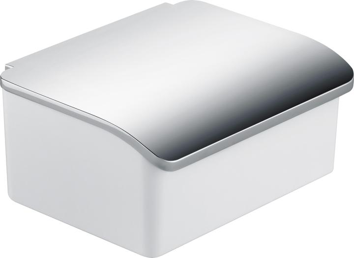 Image du produit Keuco Boîte à papier humide Elegance 11667013000 Porcelaine blanche/chromée
