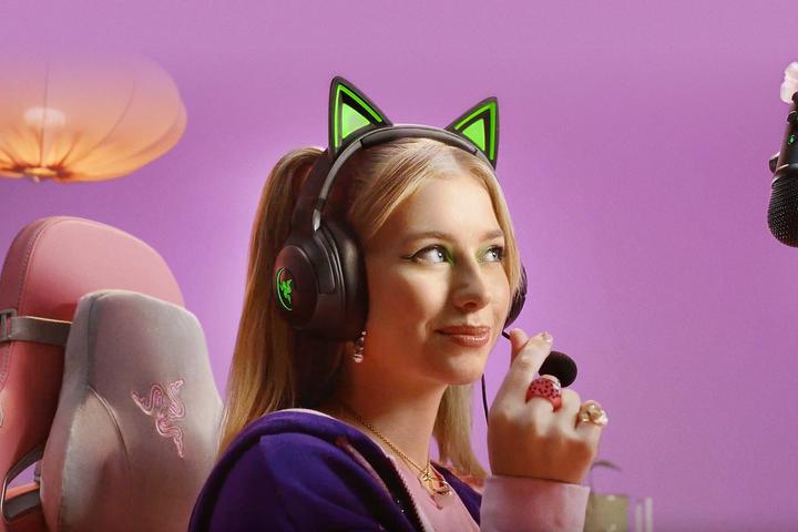 Actual product image Razer Kraken Kitty V2 (Cable)