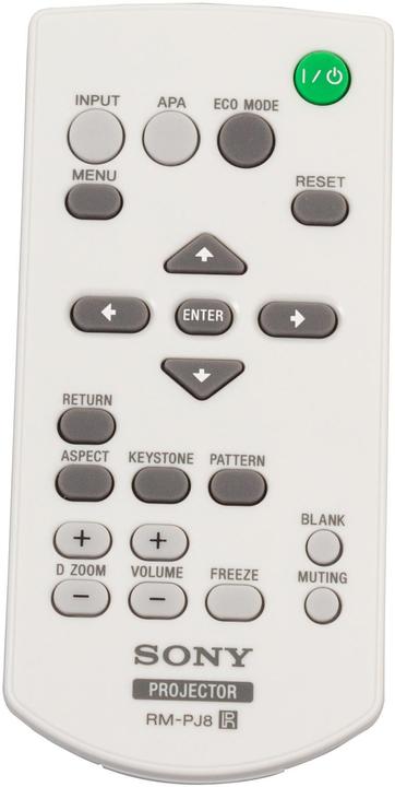 Actual product image Sony Remote Commander (RM-PJ8) (Device-specific remote control)