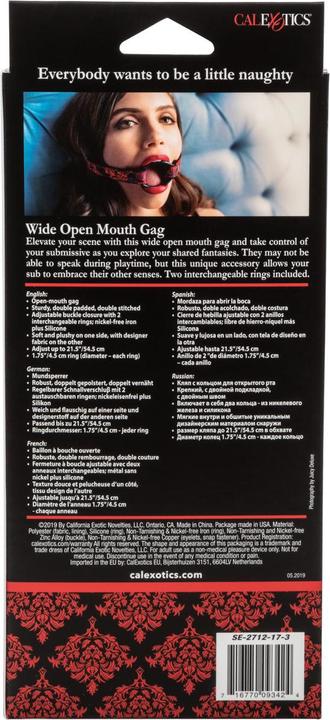 Image du produit CalExotics Scandal Wide Open Mouth Gag